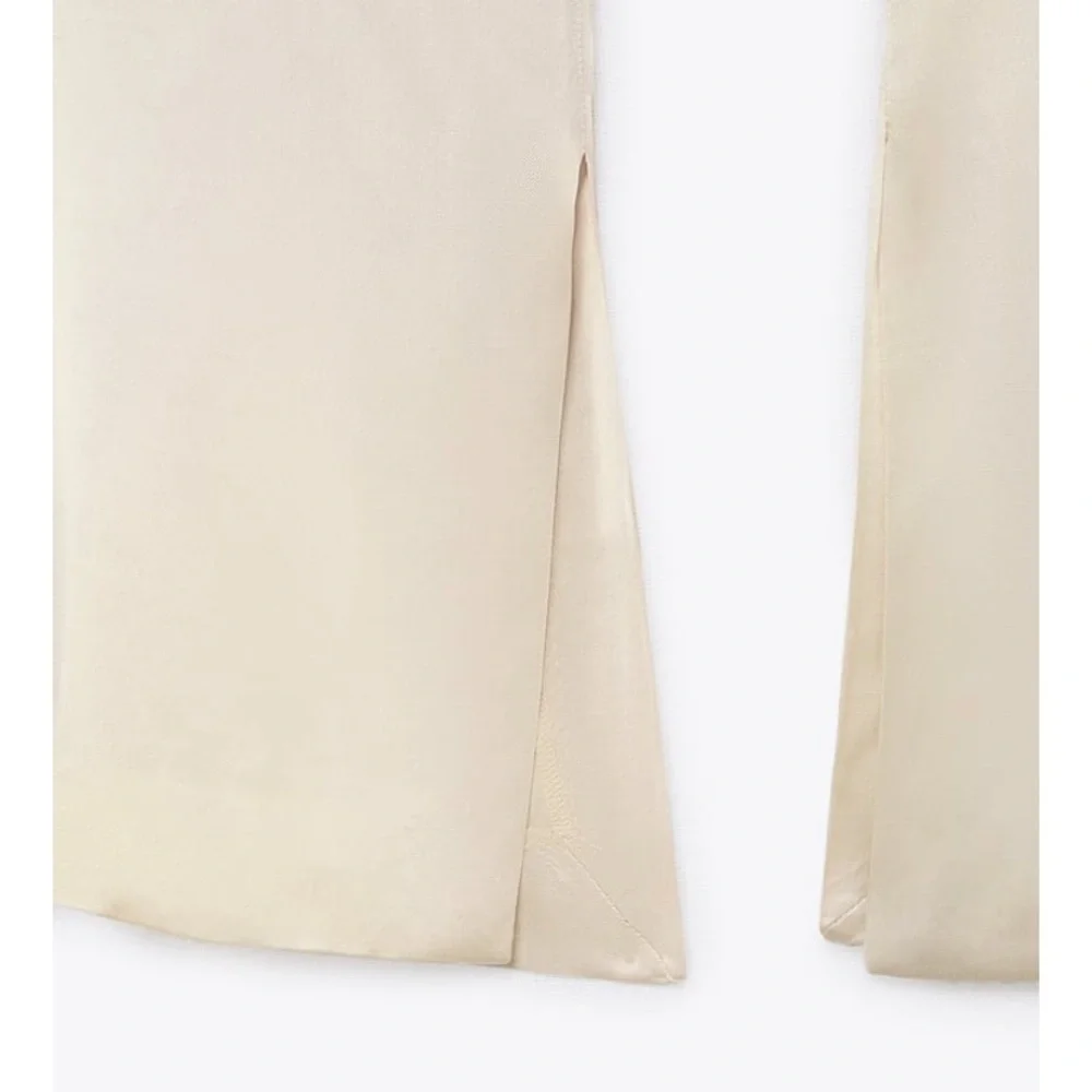 Zara Satin Pants - Picture 6 of 8